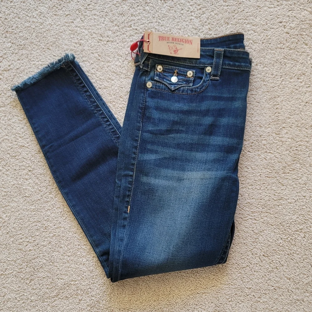 True Religion Frayes Ankle Superskinny jeans - Picture 7 of 10
